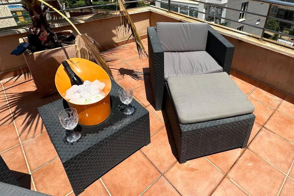 Appartement Atico Puerto Marina 2 Hab Con Piscina, 500M De La Plata à Torremolinos Extérieur photo