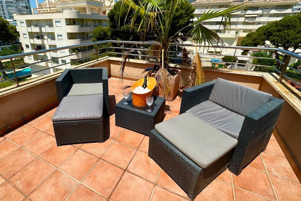 Appartement Atico Puerto Marina 2 Hab Con Piscina, 500M De La Plata à Torremolinos Extérieur photo